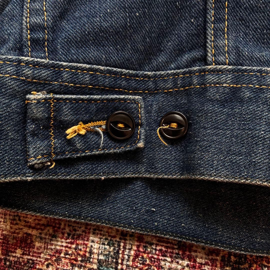 ち*あ様 lee 70s初期　101j デニムジャケット　濃紺　ドス黒