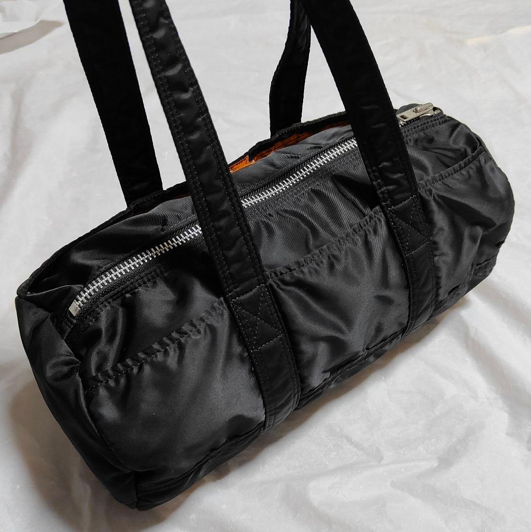 ポーター タンカー ミニボストンバック　ドラムバック PORTER　黒