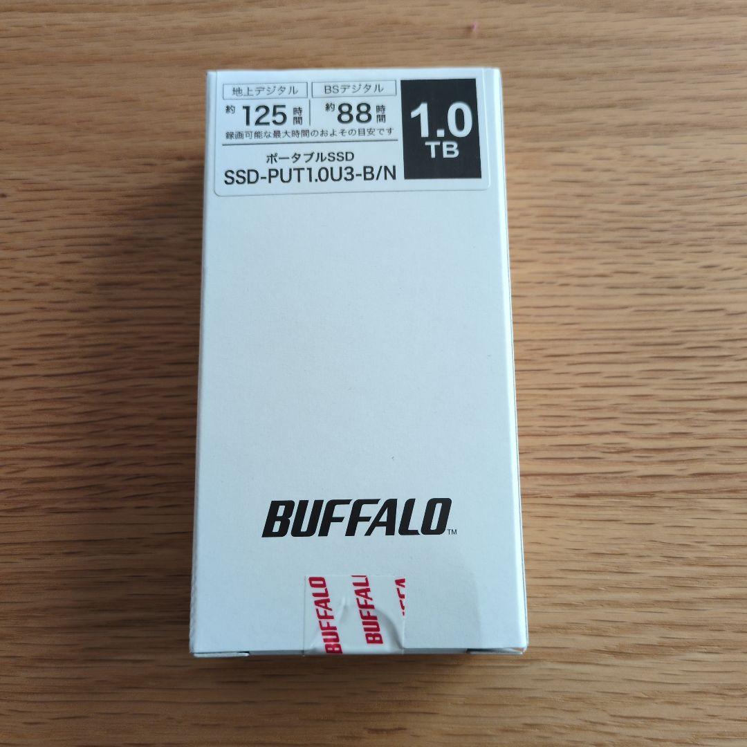 バッファロー　ポータブルSSD 1.0TB