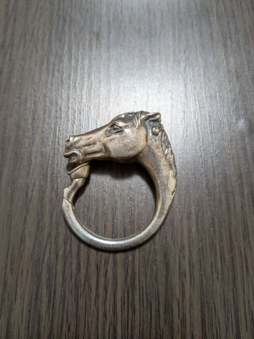Silver925 ビンテージキーフック　馬