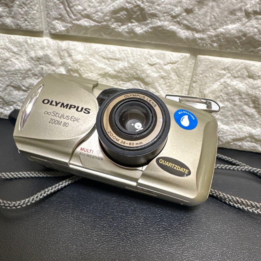 希少OLYMPUS ∞ Stylus Epic Zoom 80 動作品　中古良品