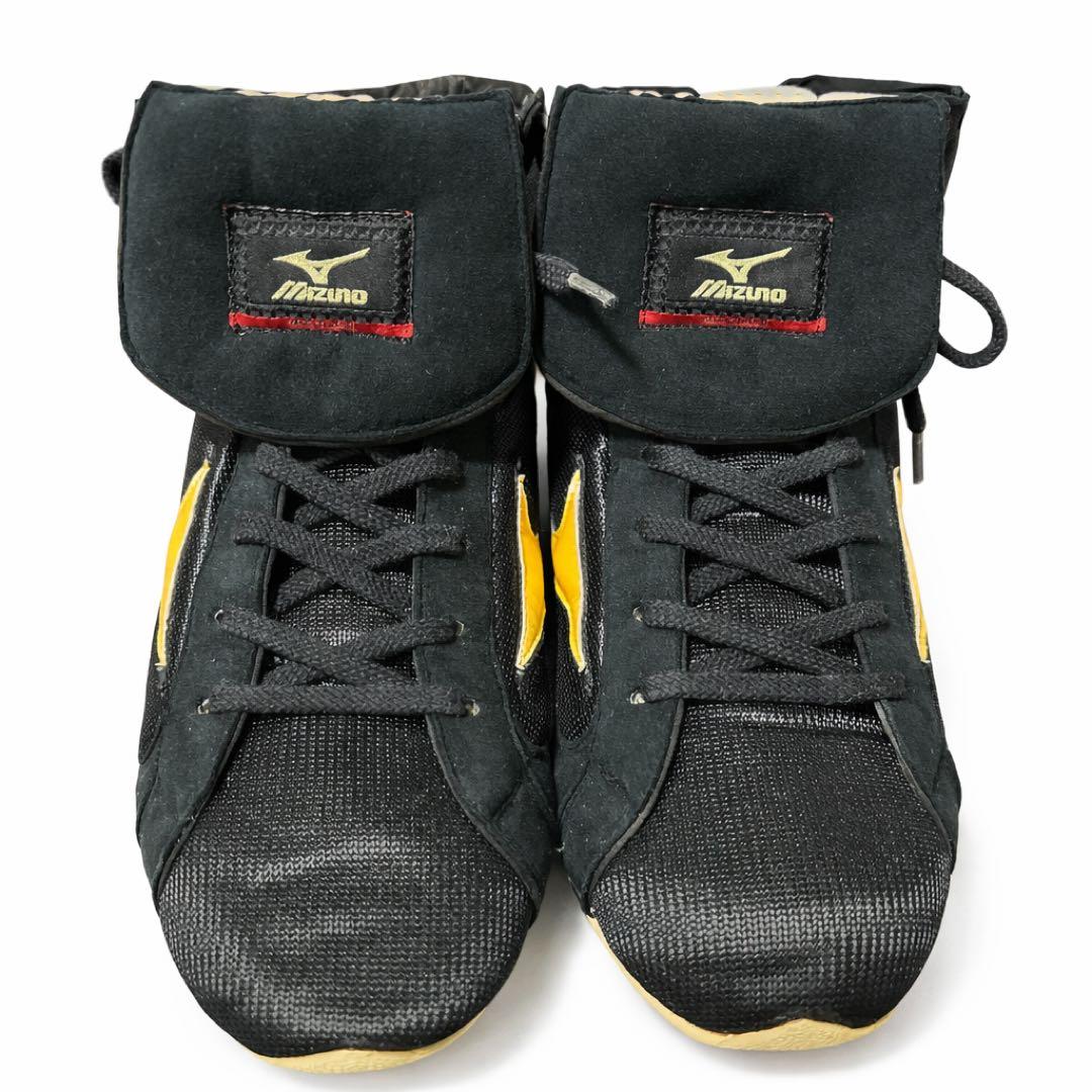 【tarou】Mizuno ボクシングシューズ ブラック/ゴールド
