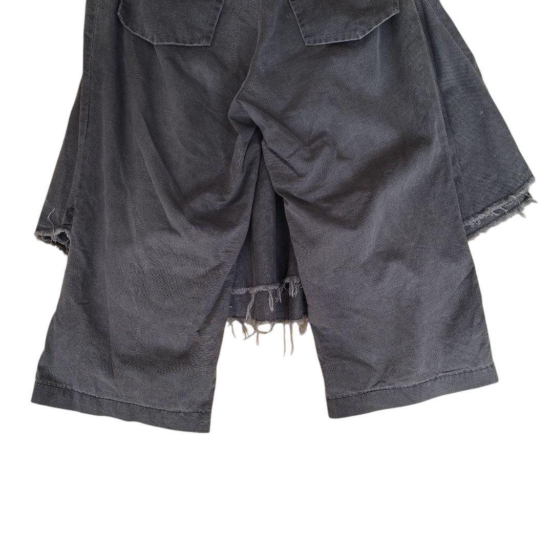 pdm ピーディーエム コムデギャルソン フラップ パンツ 変形 古着