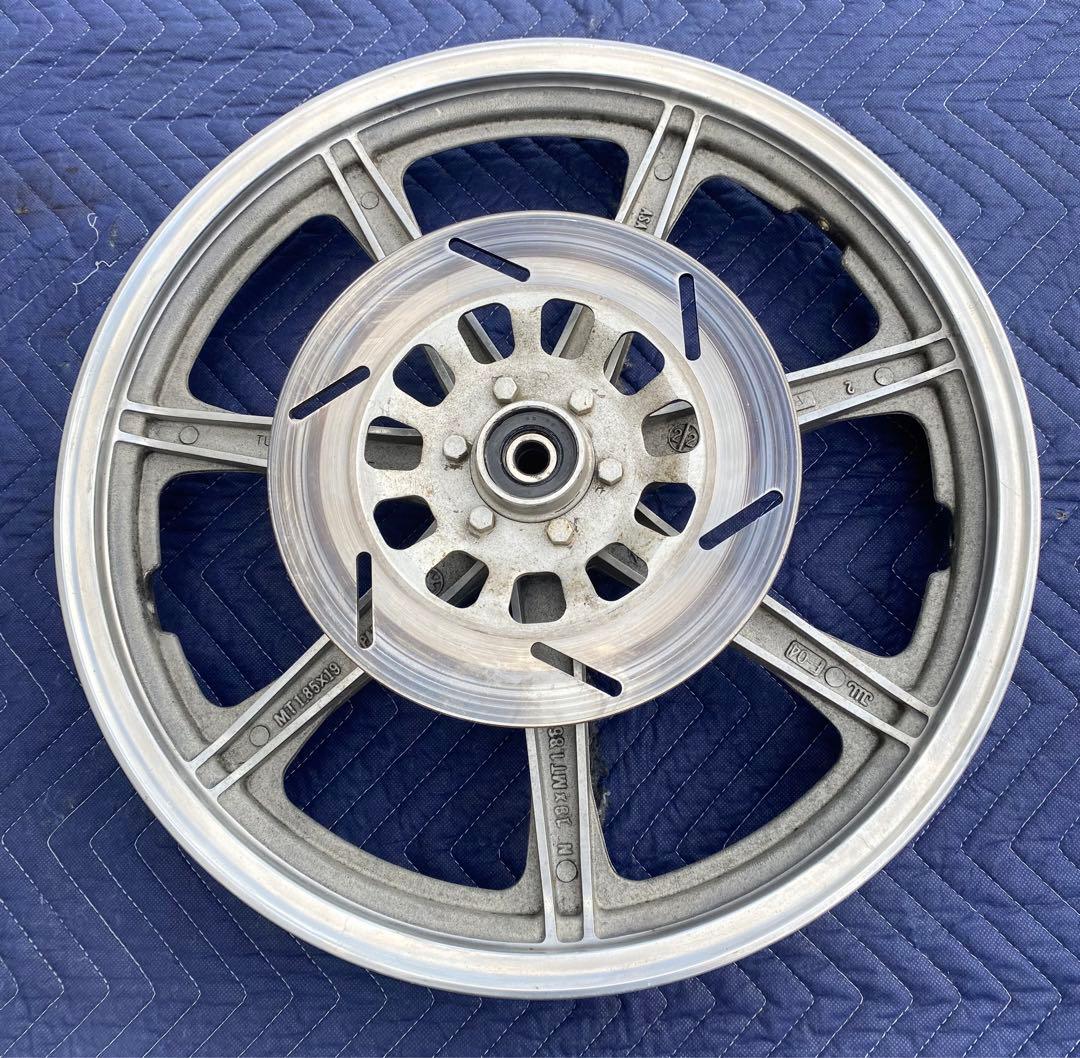 レア　初期型　19インチ　SR400 SR500 キャストホイール　大八キャスト