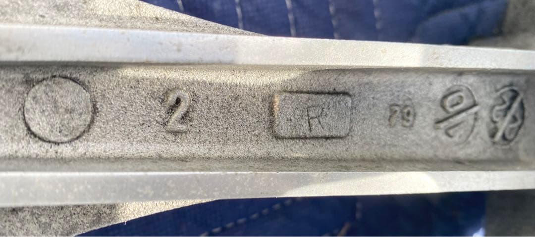 レア　初期型　19インチ　SR400 SR500 キャストホイール　大八キャスト