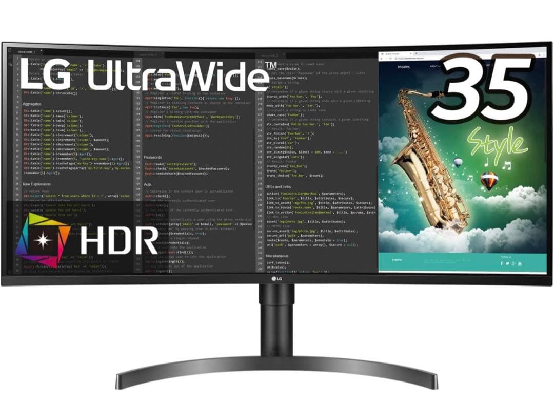 35WN75C LG ウルトラワイドモニター35型 湾曲