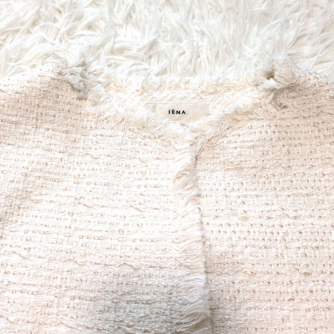 現行24SS　美品　IENA ＆NAVY ドビーツィードジレ IENA