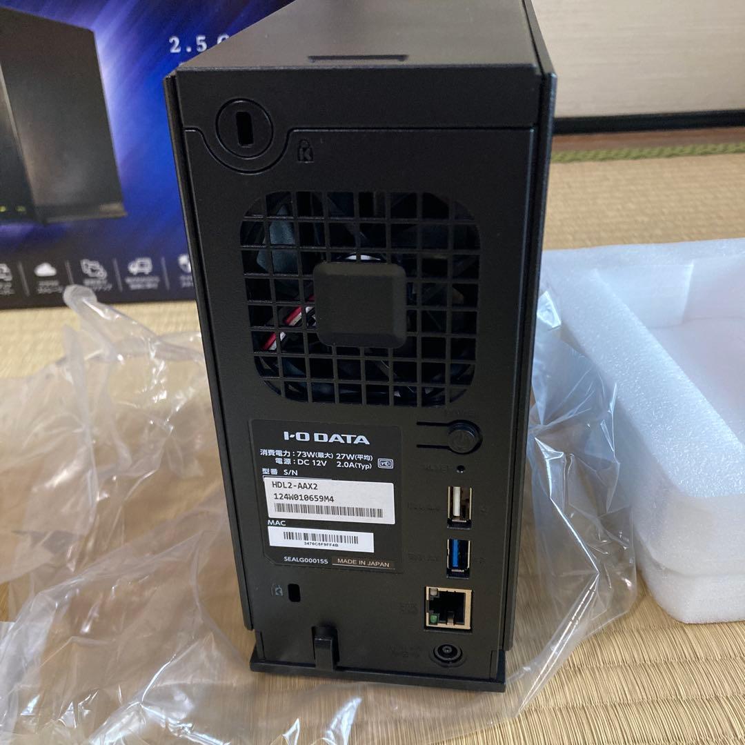 a*n様 未使用 i-o data 1TB 2ドライブ LANDISK A