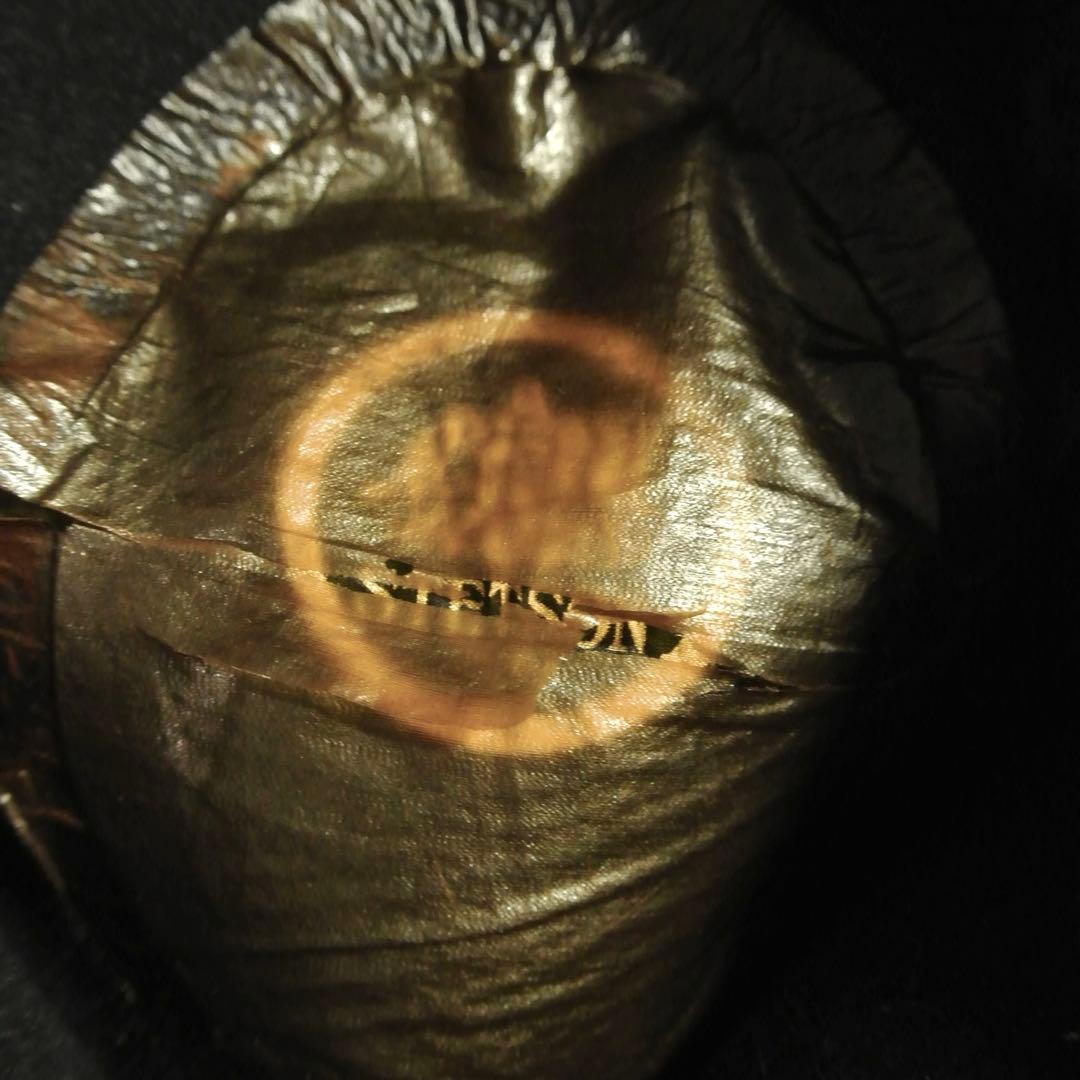 50s Vintage stetson Zephyr 1/4 58cm 黒