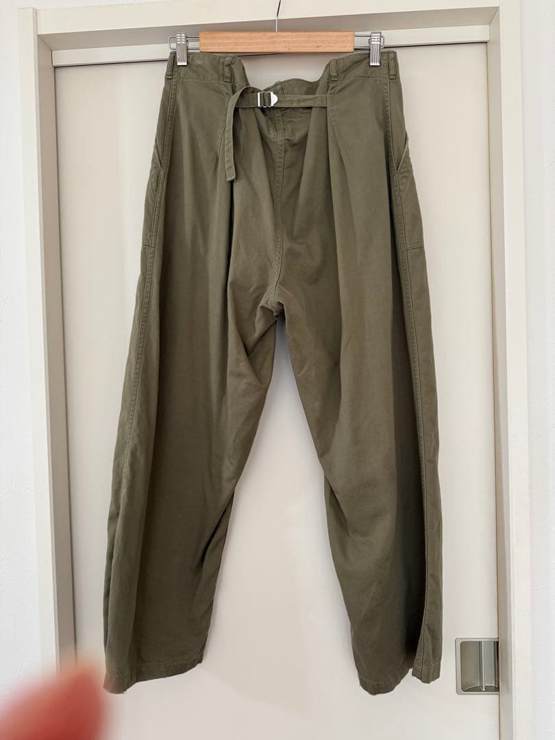 【Attick by Johnbull/ミリタリーワイドパンツ