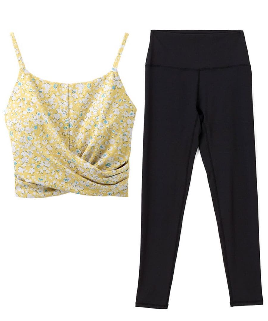 【SUKALA】ショートタンクトップ＆レギンスセットアップ