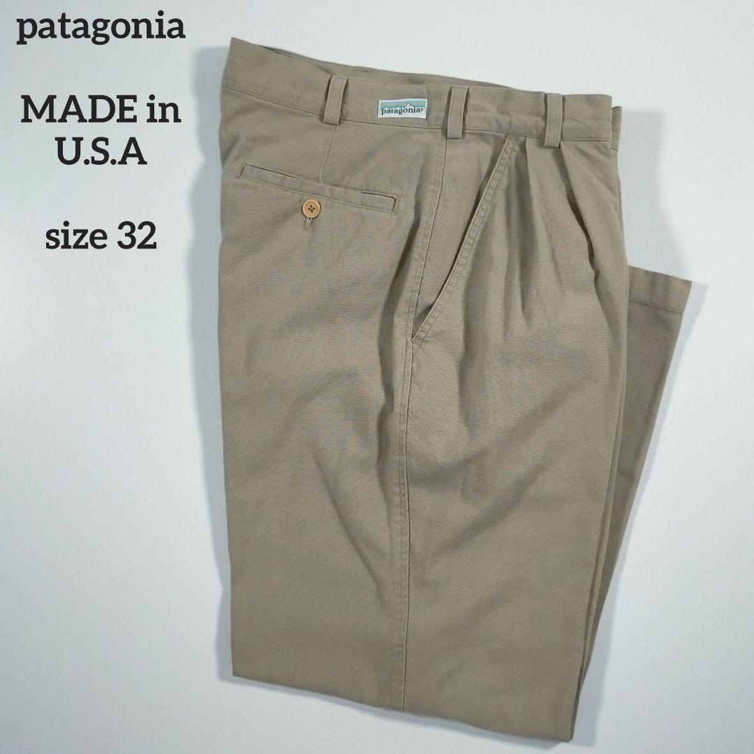 オッペンハイマーパタゴニア 90年代 アメリカ製 AC 2タックパンツ