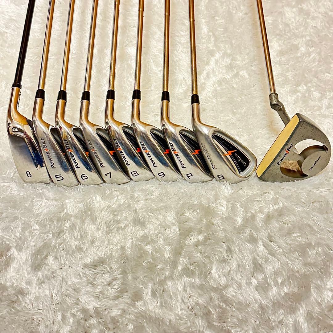 PowerBilt✨ゴルフクラブフルセット✨14本✨初心者✨100切✨打ちやすい