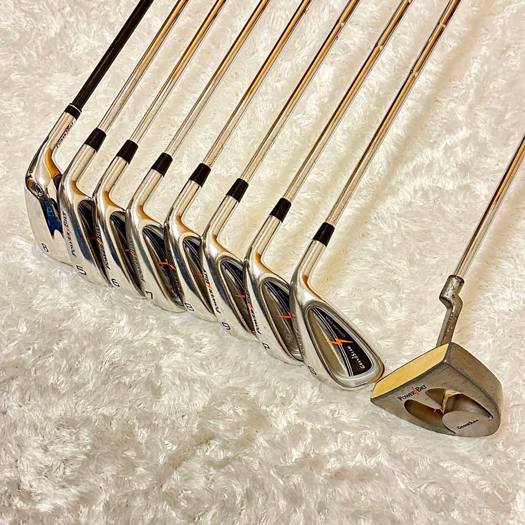 PowerBilt✨ゴルフクラブフルセット✨14本✨初心者✨100切✨打ちやすい