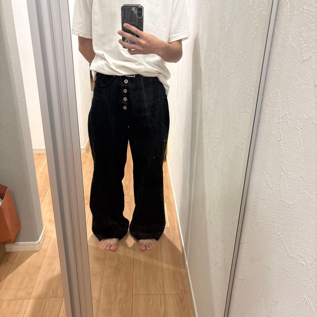 NO/FAITHSTUDIOS リジットデニムブラック