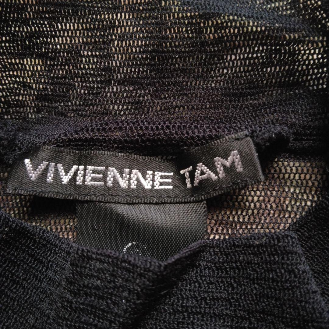 ヴィヴィアンタム　長袖トップス　薔薇刺繍