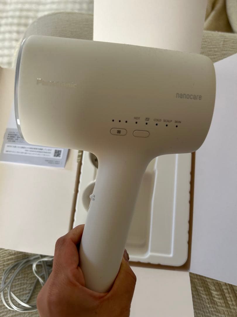 Panasonicナノケア ヘアドライヤー ホワイト