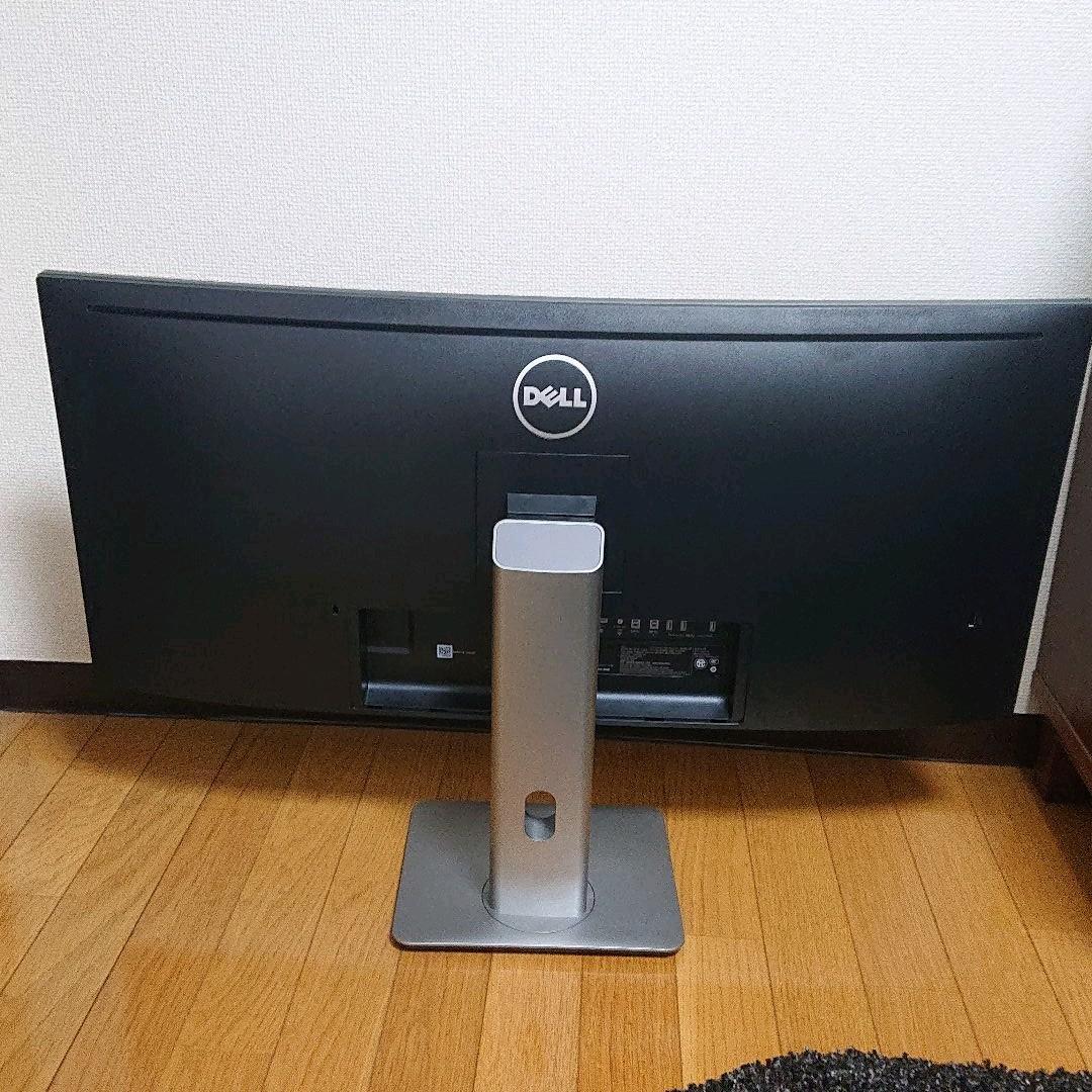 値下げしました【在宅ワーク】曲面ワイドモニター dell U3415Wb