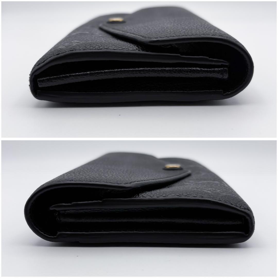 IRIS ルイヴィトン ポルトフォイユ サラ アンプラント 長財布ノアール