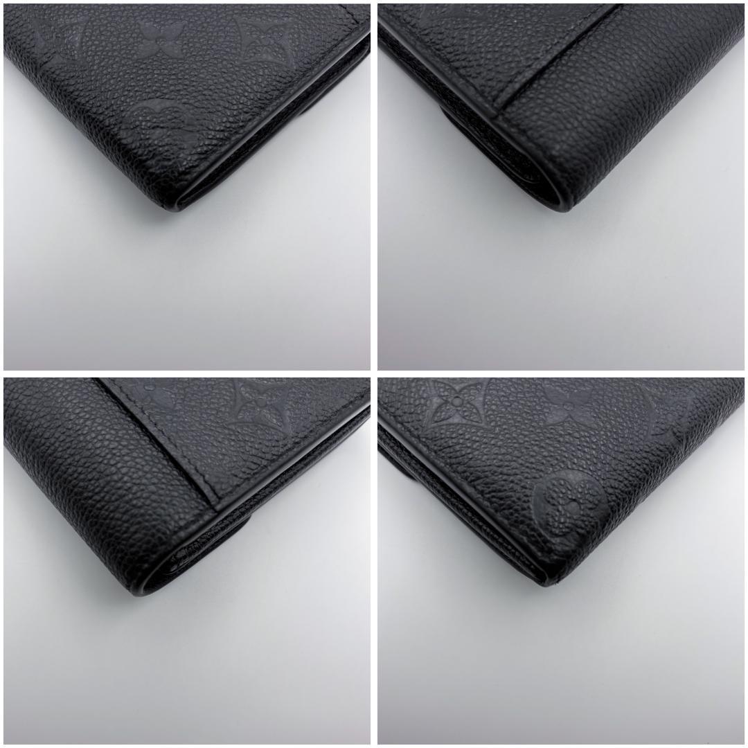 IRIS ルイヴィトン ポルトフォイユ サラ アンプラント 長財布ノアール