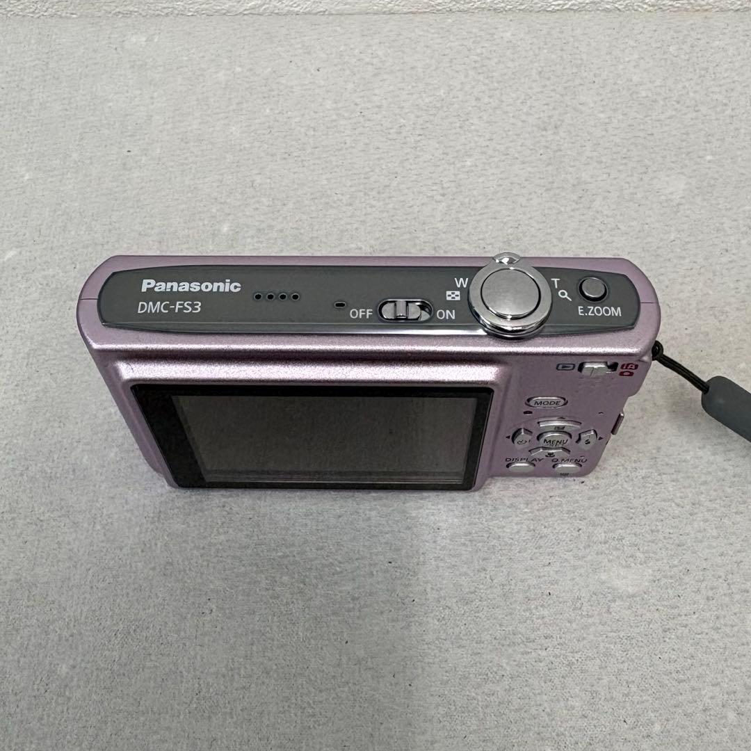 【動作未確認】パナソニック LUMIX DMC-FS3 オールドコンデジ ピンク