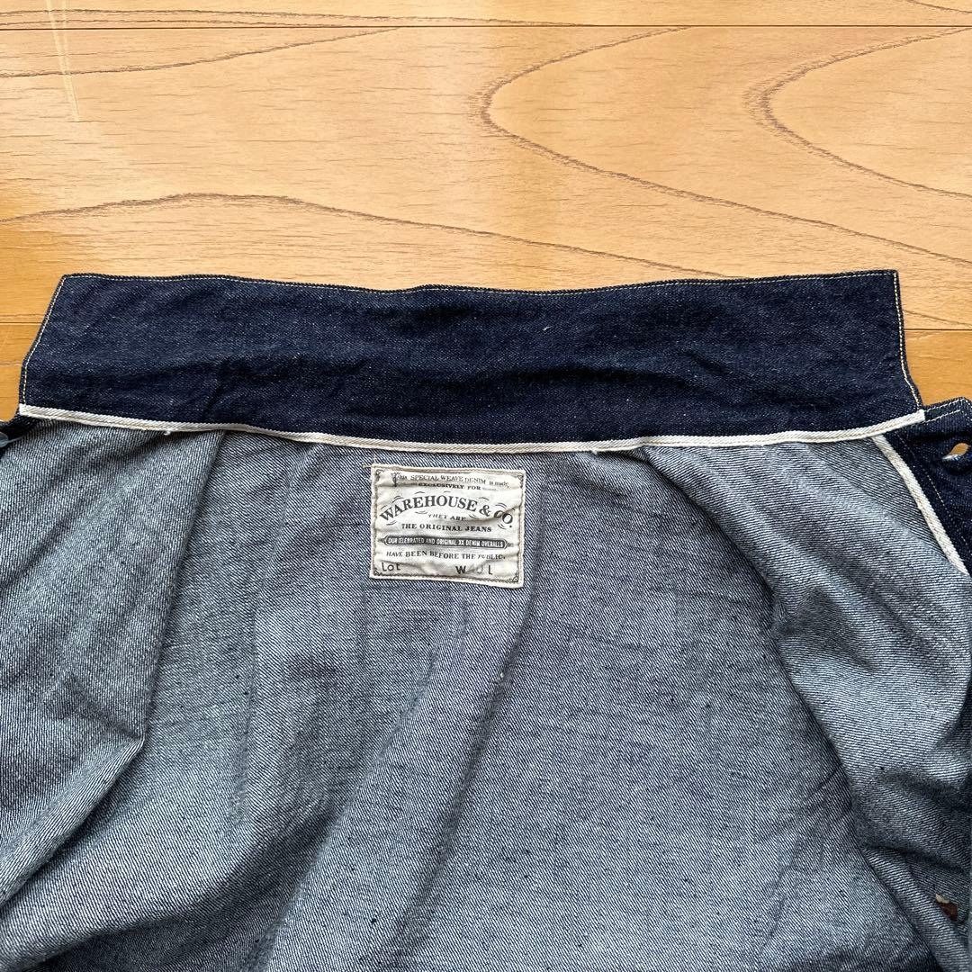 ウエアハウス2212 オープンフロント デニムジャケット カバーオール