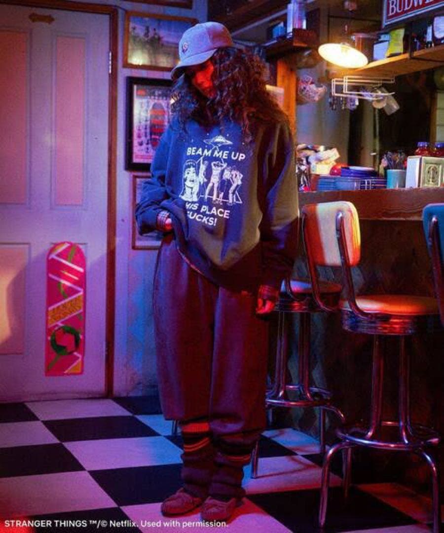 ストレンジャーシングス スウェット ロビン