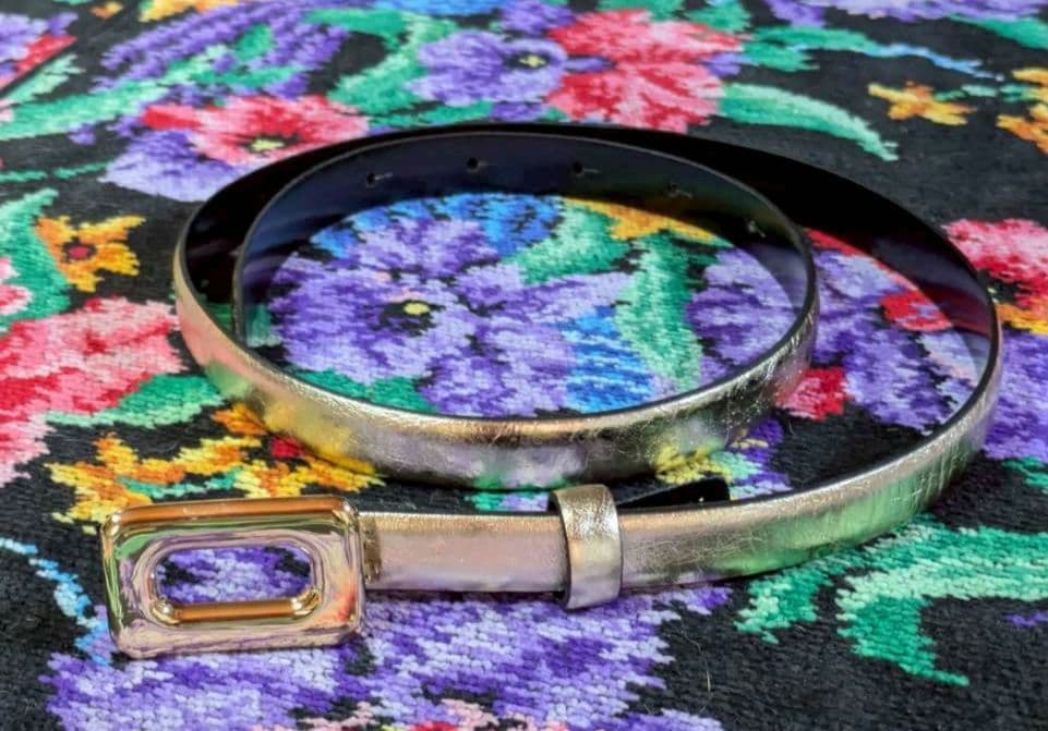 【Roger Vivier】ロジェ ヴィヴィエ ヴィヴ ショック レザー ベルト