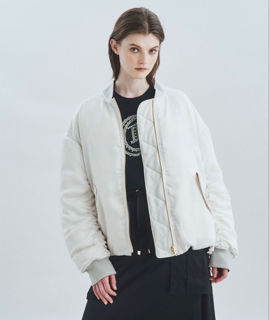 リバーシブルミリタリージャケット