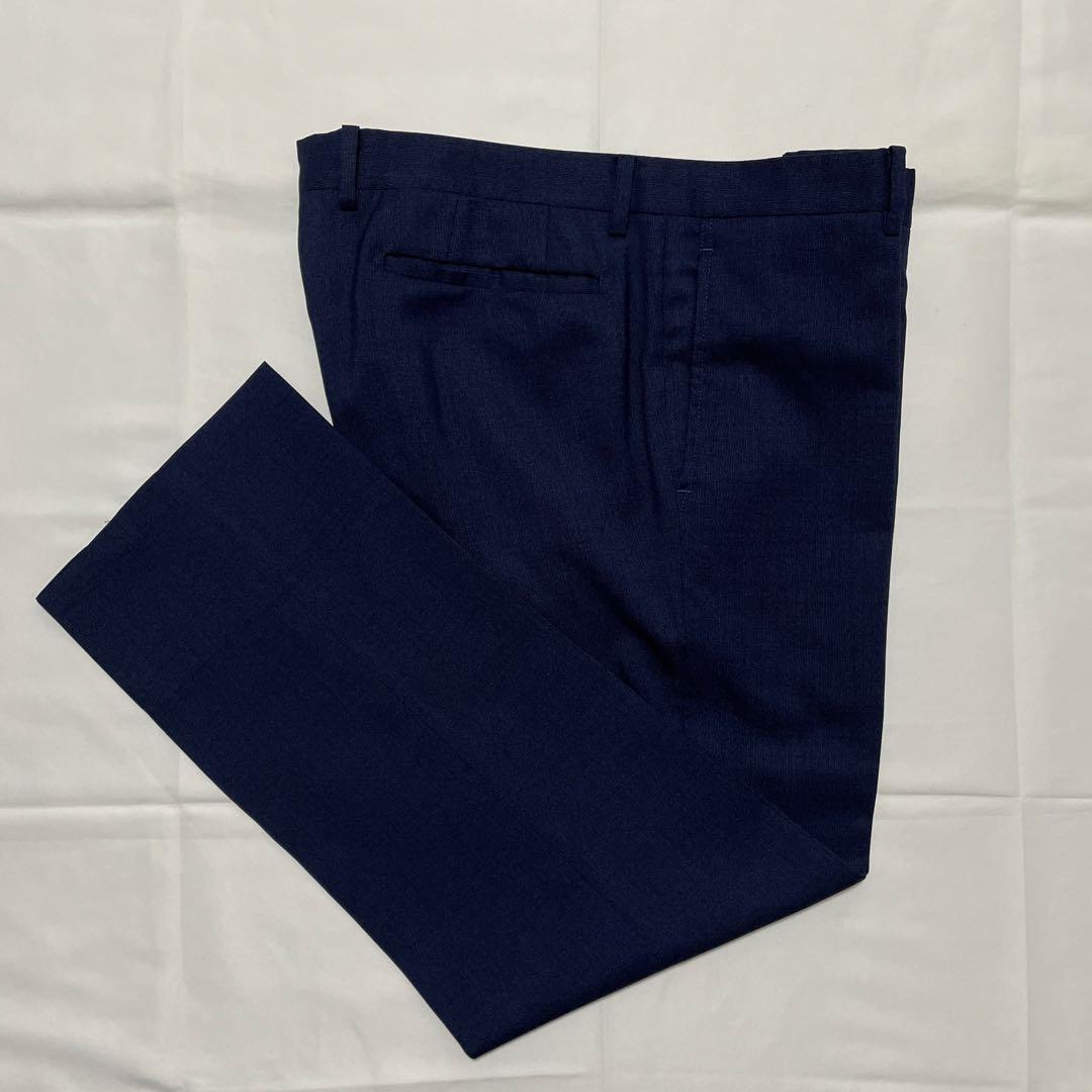 人気✨️ユニバーサルランゲージ CANONICO スーツ 紺 ネイビー 48サイズ