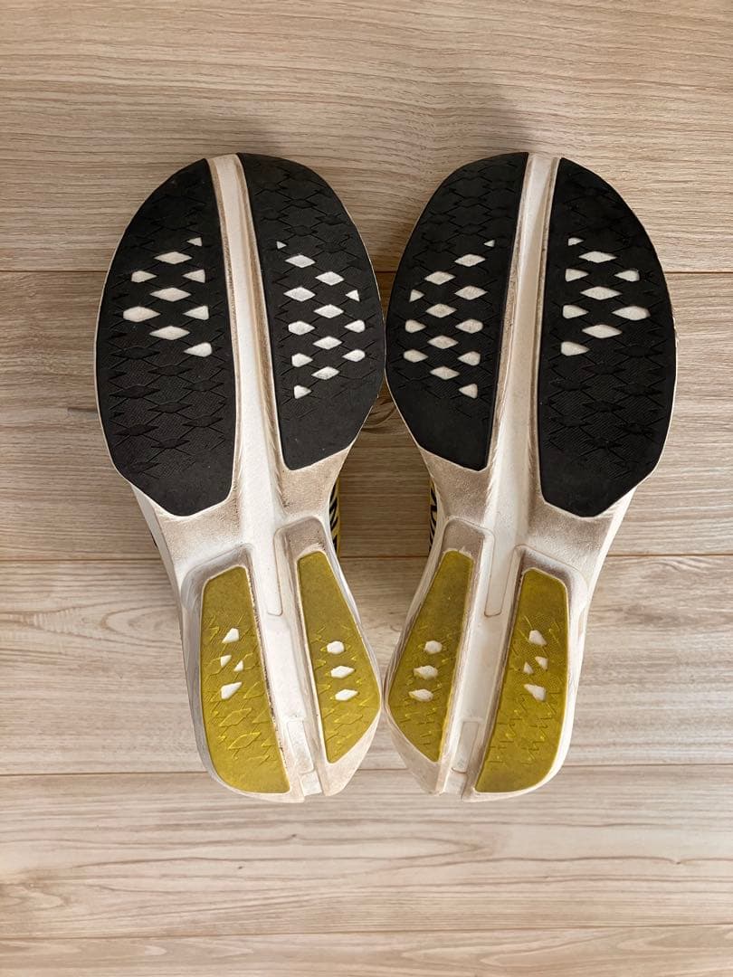 1*n様 走行15キロ　On cloudboom strike 26cm