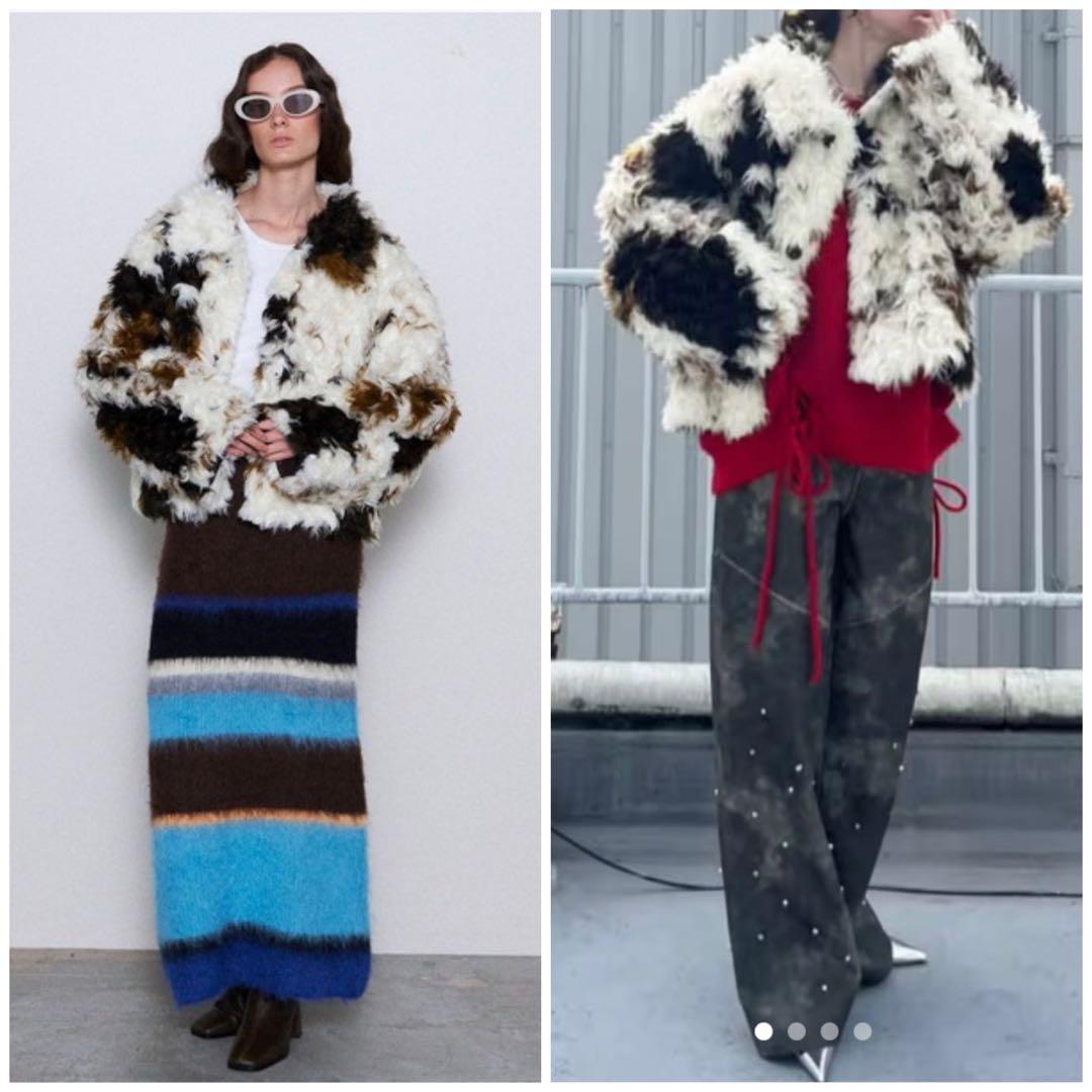 MAISON SPECIAL♡Curl Faux Fur Coat