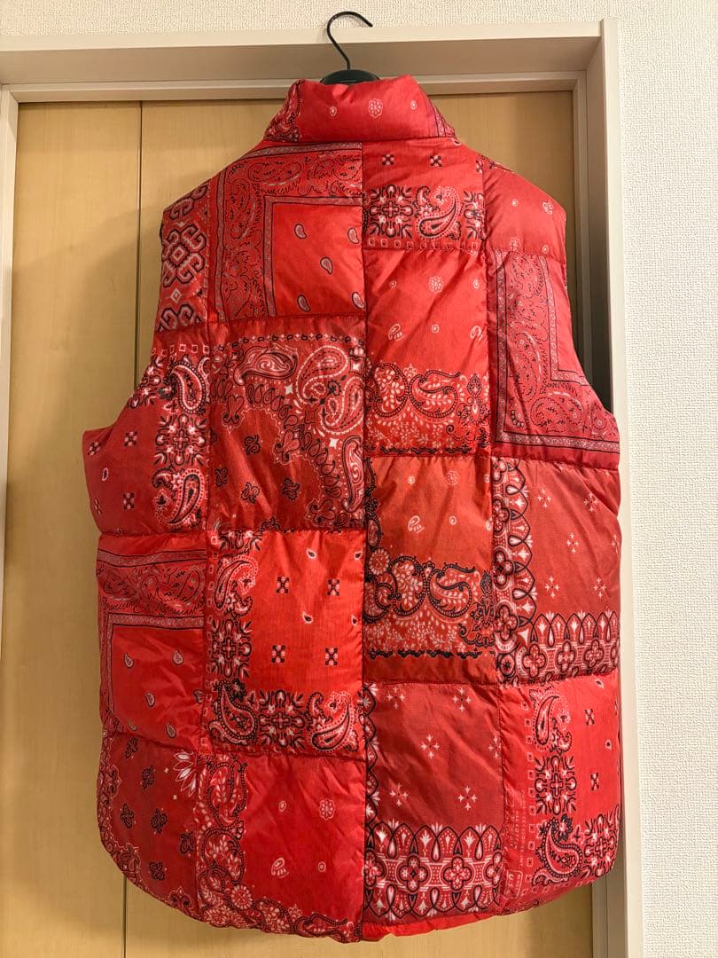 TATRAS ダウンベスト ペイズリー リバーシブル タトラス