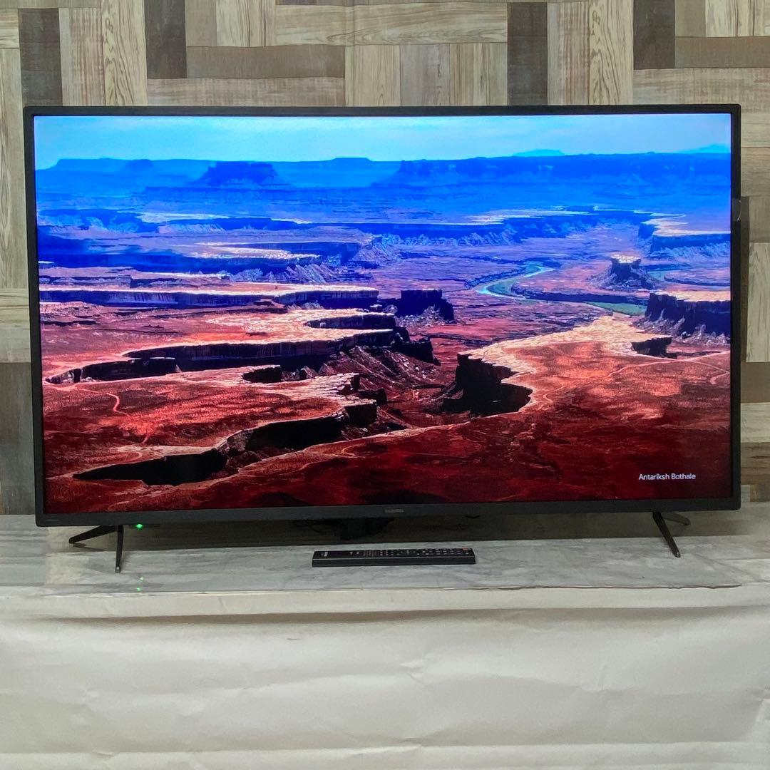 即日受渡❣️全国送料込昨年購入アイリスオーヤマ 50型4K液晶モニタースピーカー付