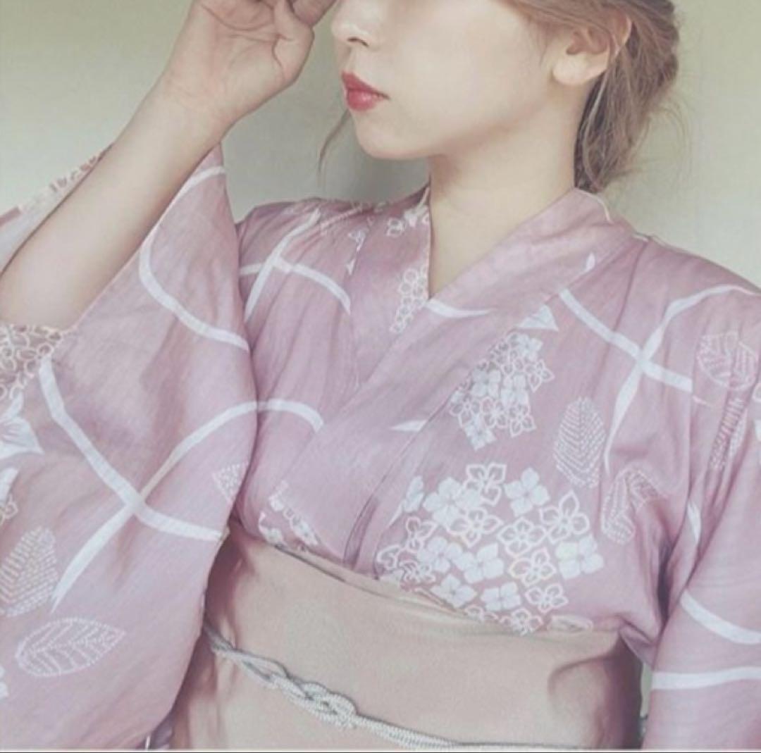 【まる】PUI 浴衣　ときあさぎ色