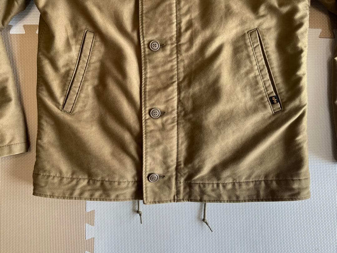 【タケシ】ALPHA アルファINDUSTRIES N-1デッキジャケット