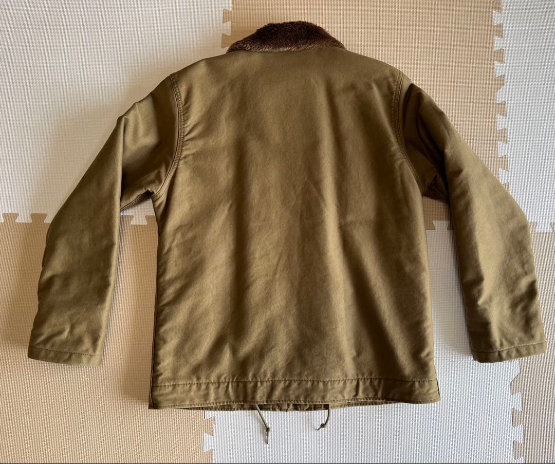 【タケシ】ALPHA アルファINDUSTRIES N-1デッキジャケット