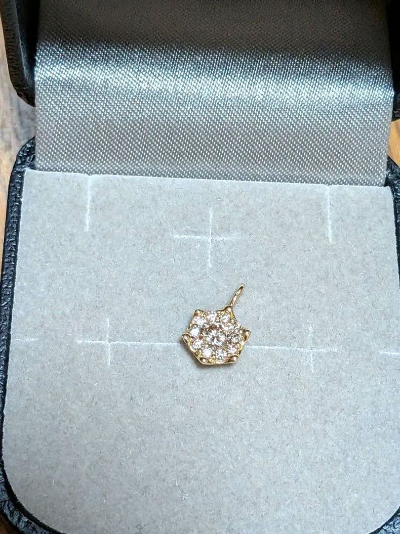 売切希望　値下可　エステール　ダイヤペンダント　0.31ct K18