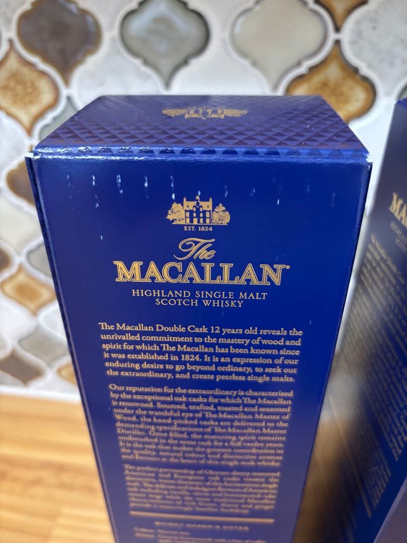 【新品未開封】ザ・マッカラン12年 ダブルカスク