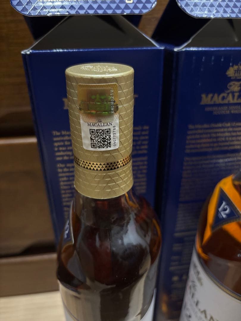 【新品未開封】ザ・マッカラン12年 ダブルカスク