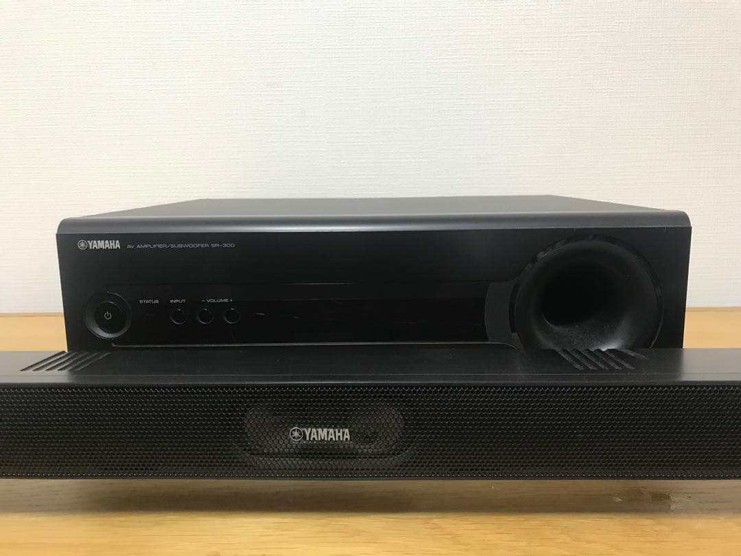 YAMAHA ホームシアターSR-300センタースピーカ- 送料4千円込み