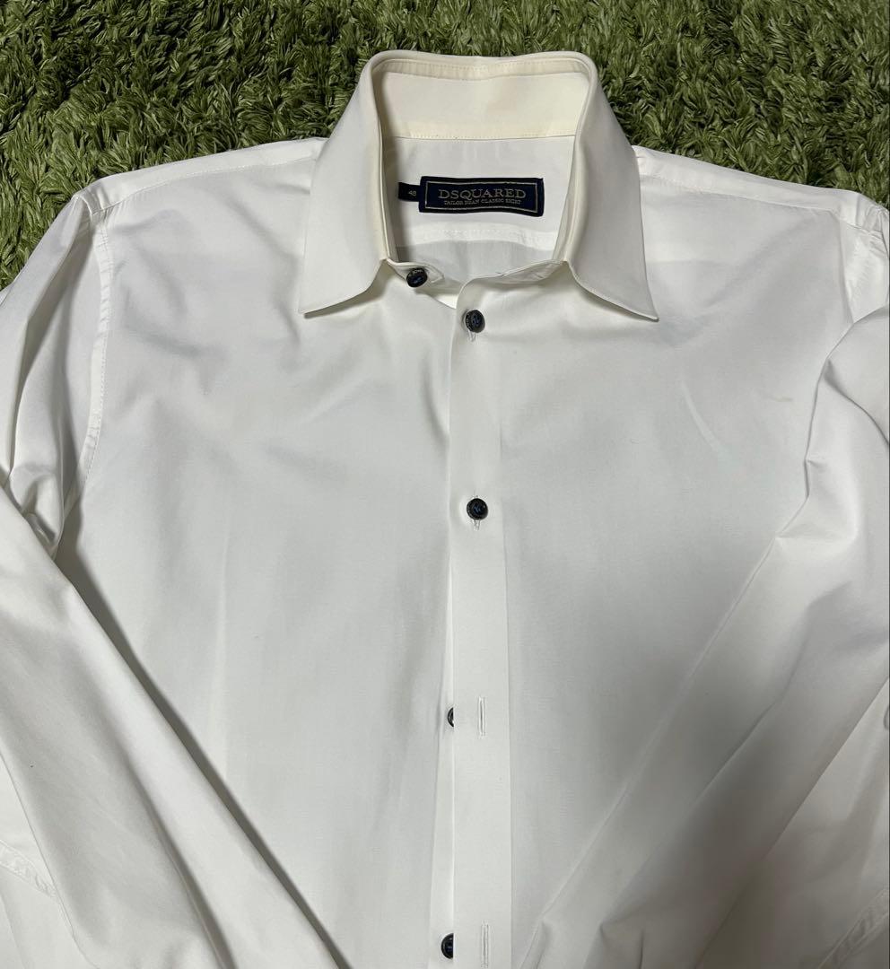 ディースクエアード チャコールグレーダブルブレスト スーツ