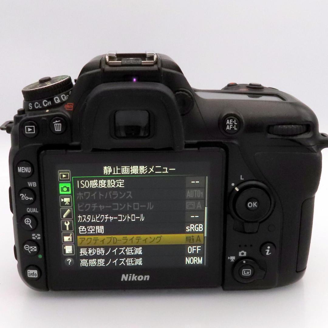 動作OK★Nikon D7500 ボディ APS-C上位機 ニコン