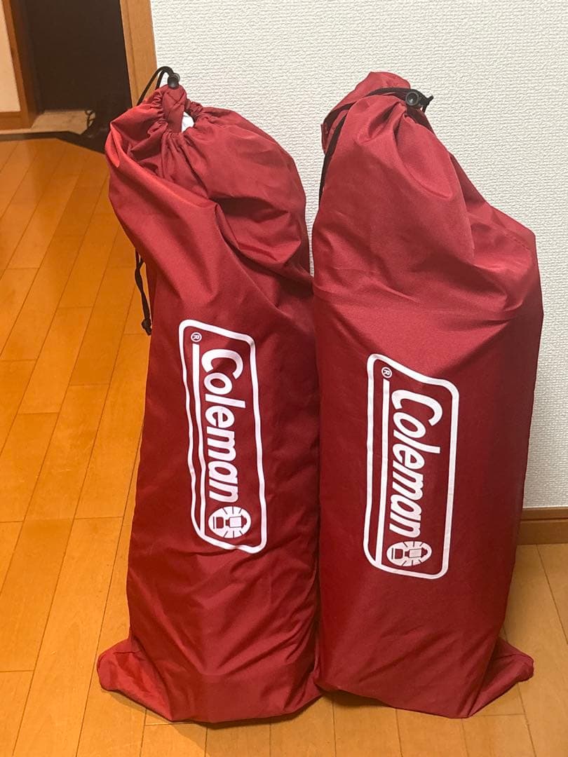 （マサユキ)Coleman アウトドアチェア レッド