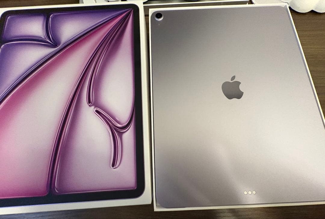 最新機種　iPad Air M3 13インチ128GB Wi-Fi パープル