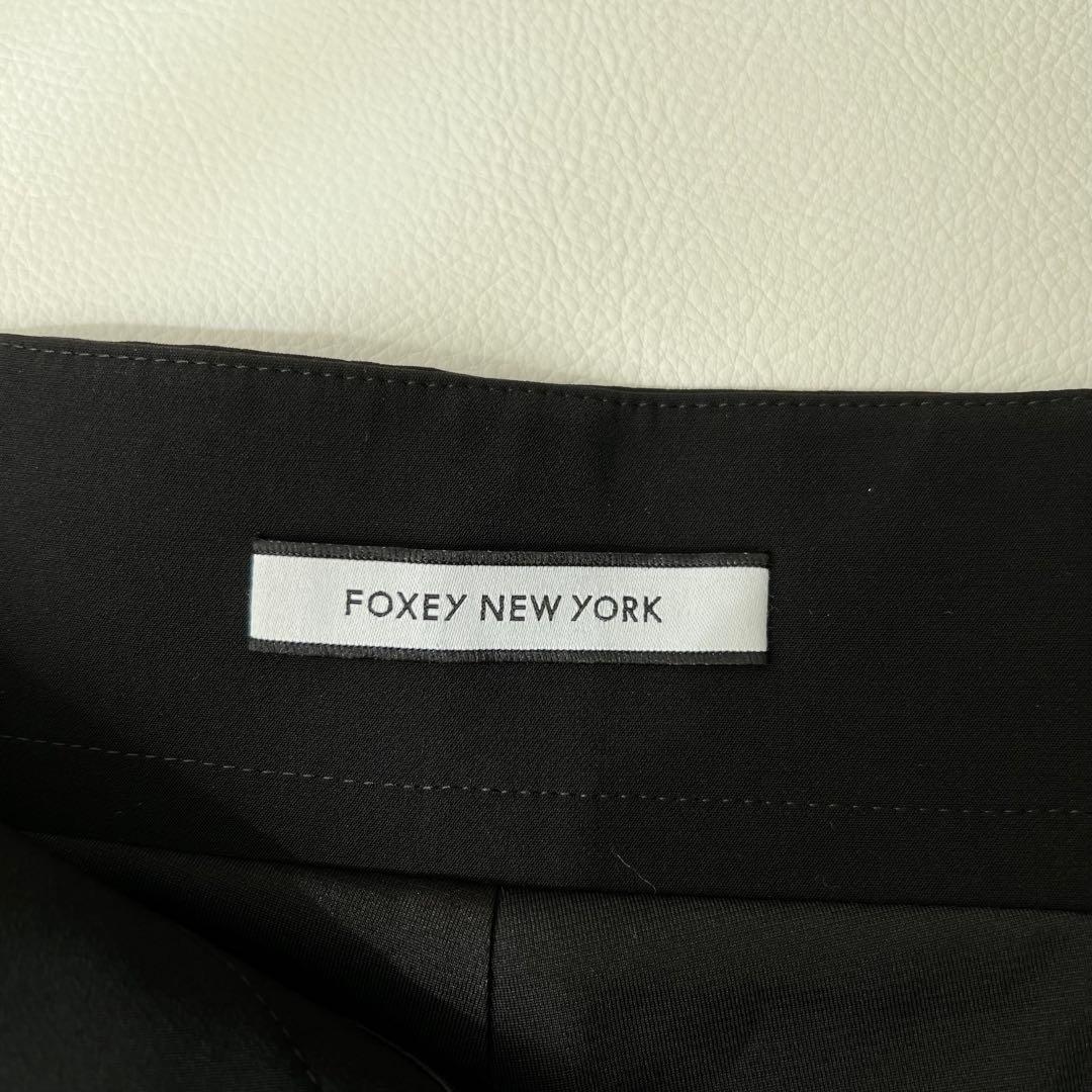 美品　FOXEY NEWYORK フォクシー　ショートパンツ　ブラック　38