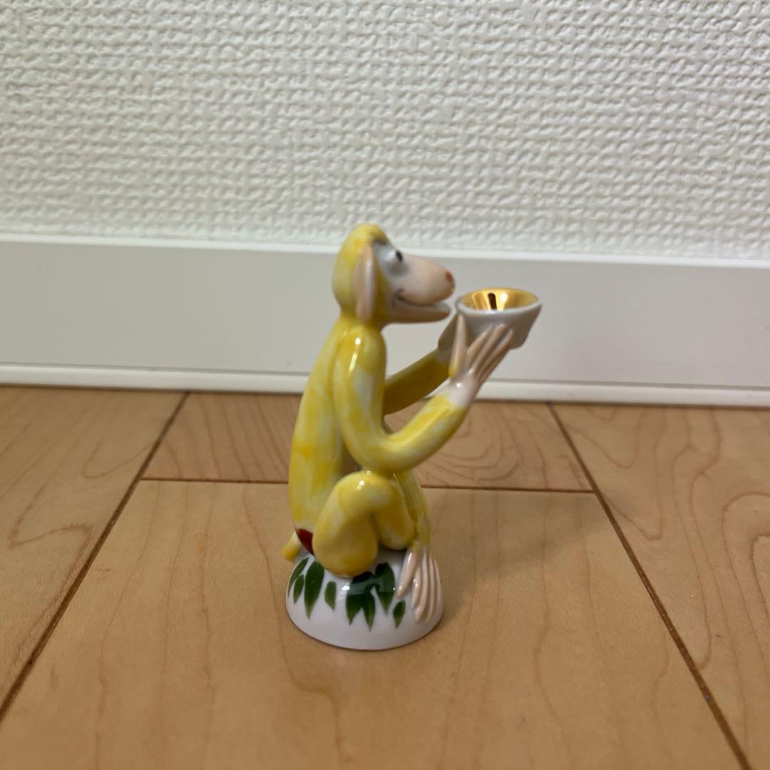 Meissen マイセン 干支シリーズ 丑　うしどし　さるどし　フィギュリン