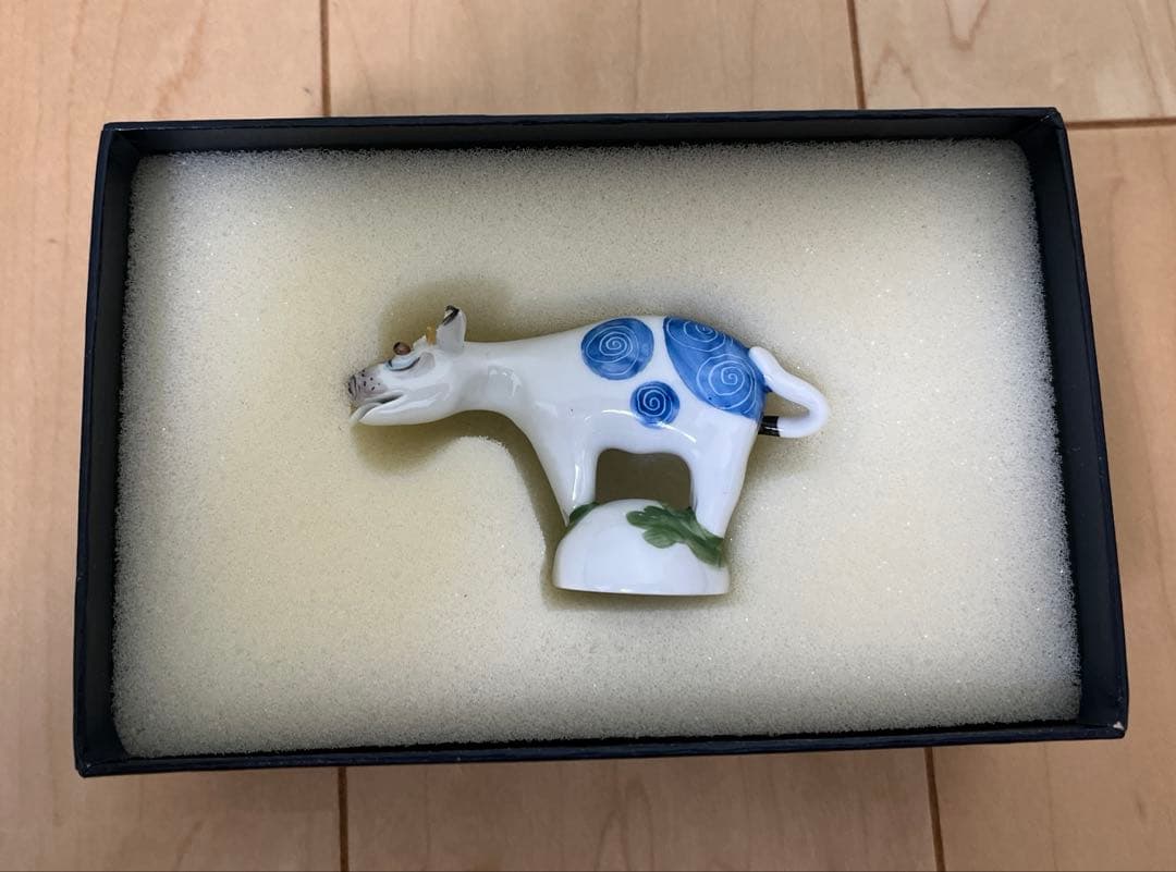 Meissen マイセン 干支シリーズ 丑　うしどし　さるどし　フィギュリン