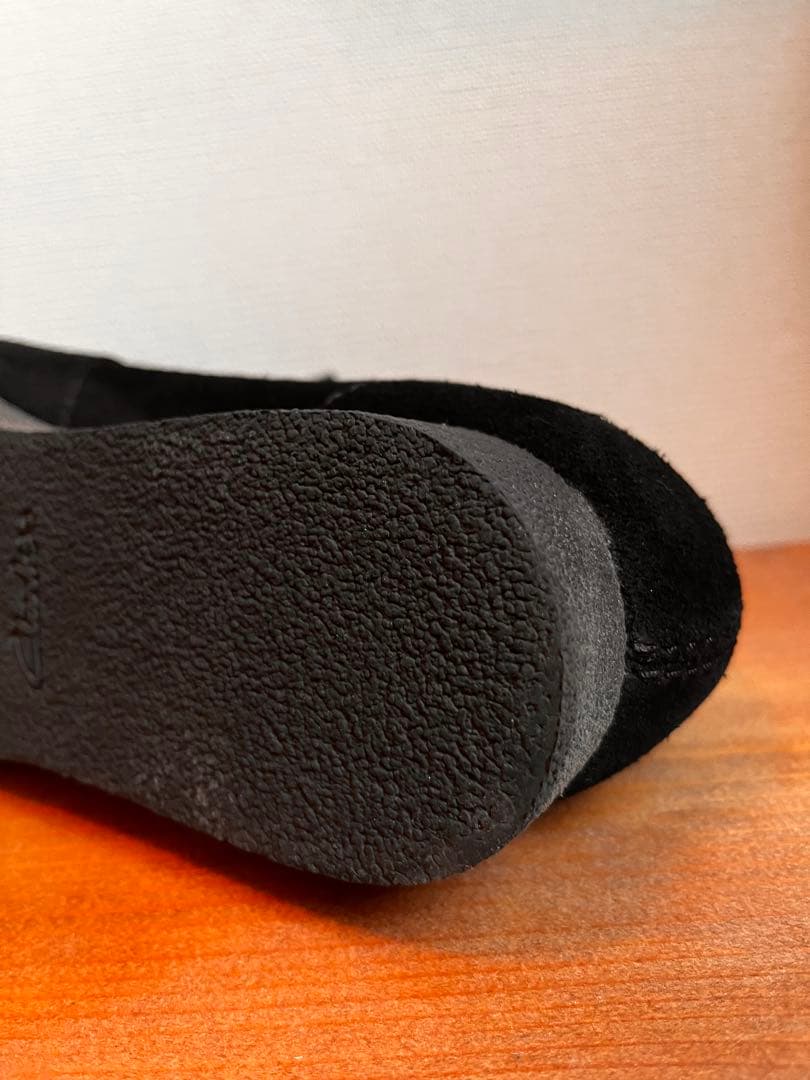 【美品】　クラークスワラビー　Clarks Wallabees EVOブラック