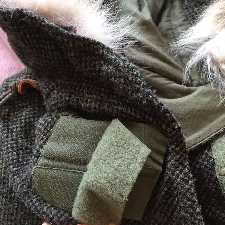 トゥモローランド ブルーワークス×ハリスツイード モッズコート